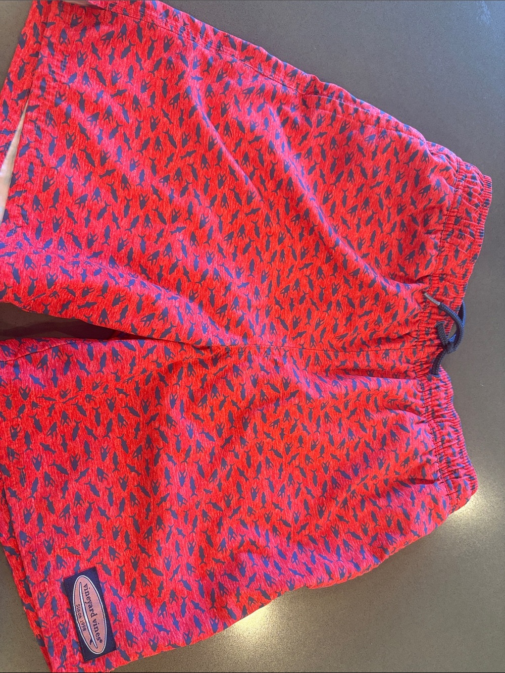 Vineyard Vines boys swim trunks size medium (12-14)